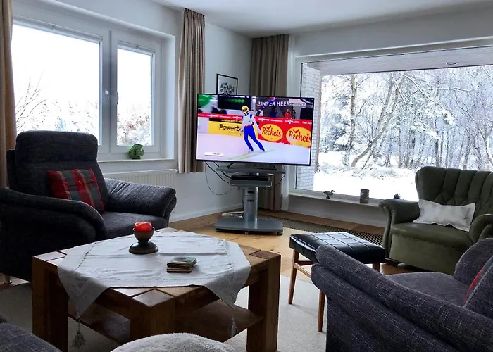 Weisses Duenenhaus Mit Meerblick Vakantiehuis