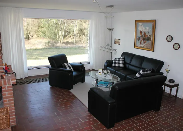 Vakantiehuis Weisses Duenenhaus Mit Meerblick *